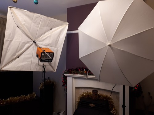 Studio flash lighting heads - lighting,